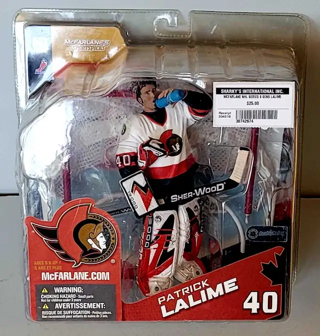 McFarlane NHL Series 8 Patrick Lalime (30742674)