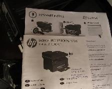 Printer HP Laser M1217nfw MFP fax, flatbed scanner - Photo 3