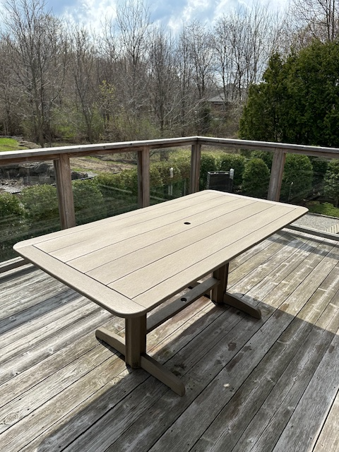 Outdoor Patio Dinning Table - All Season Heavy Duty HDE