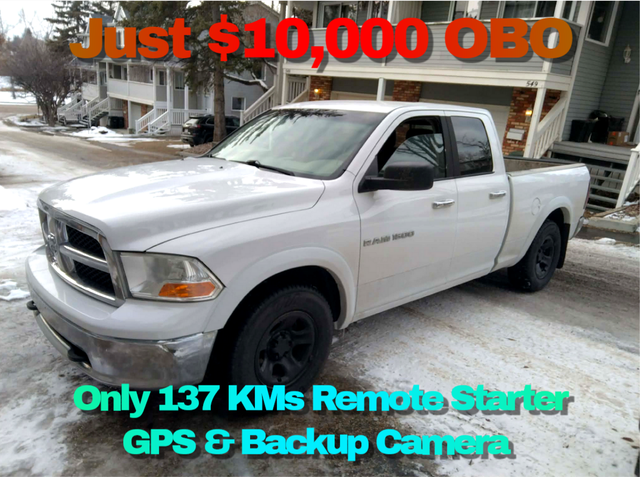2011 RAM 1500 Mint & Only 137KMs ⭐JUST 10K OBO⭐