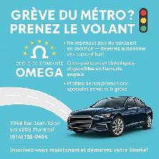 GRÈVE DU MÉTRO ? PRENEZ LE VOLANT !