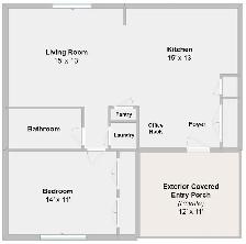 Modern 1 Bed 1 Bath Wortley - Photo 10