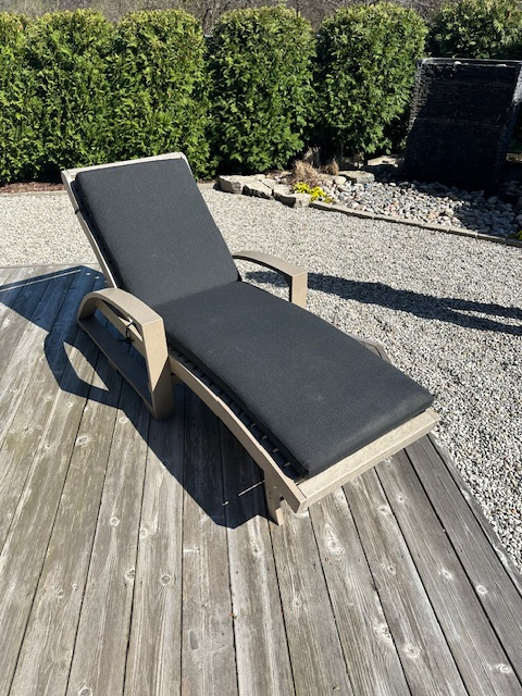 Chaise Lounge chair patio - Heavy Duty HDE Plastic - Photo 4