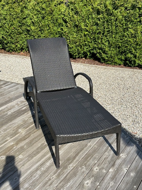 Outdoor Ratana Chaise Lounge Wicker