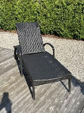 Outdoor Ratana Chaise Lounge Wicker