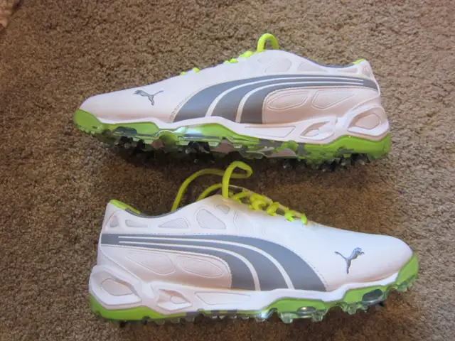 NEW   RARE   PREMIUM QUALITY SIZE 9 PUMA GOLF SHOES - Photo 2