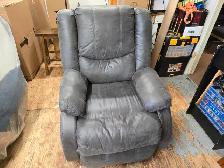 Bladewood Slate Grey Recliner