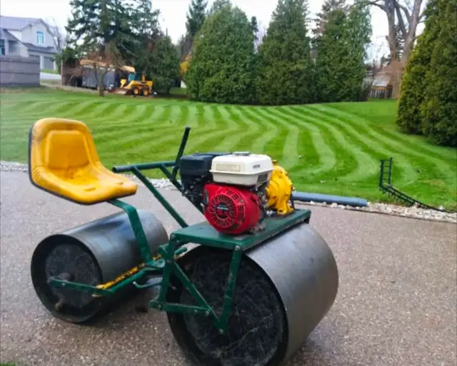 LAWN ROLLING & AERATING