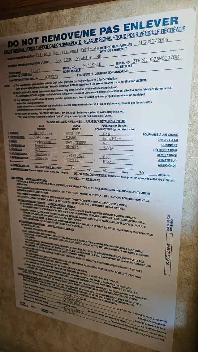 2005 Topaz F241SS - Photo 5