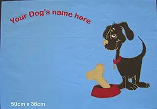 Cats and Dogs hand painted Food bowl Mats - Photo 7