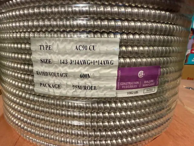 AC90 Armoured Cable In Stock | Free GTA Delivery - Photo 3