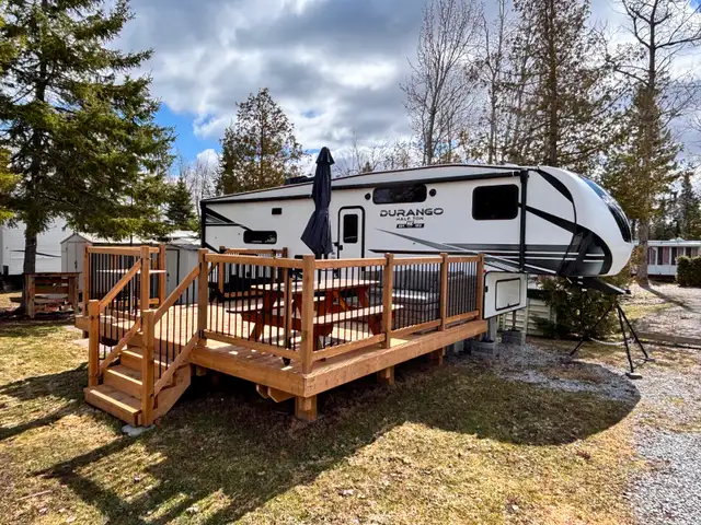 Modern 2021 KZ Durango Half-Ton Trailer for sale at Balsam Lake