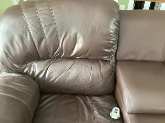 Palliser Leather Reclining Loveseat - Photo 3