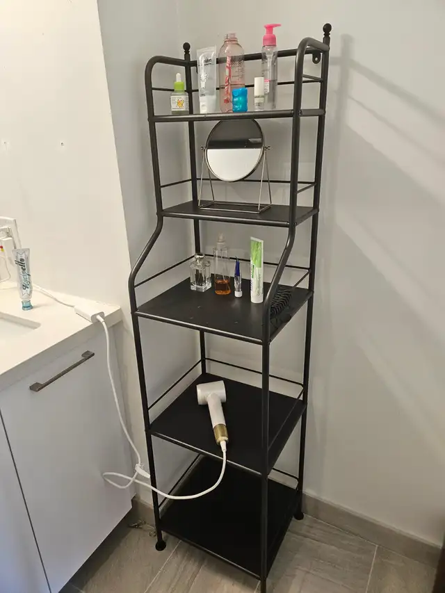 FRÖSJÖN Shelf Unit (Black) - Photo 2