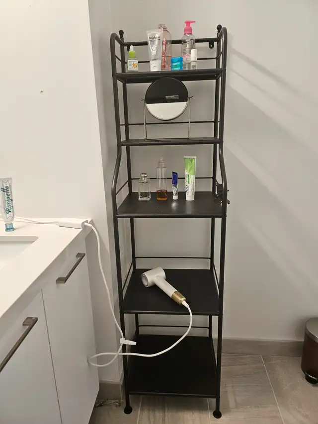 FRÖSJÖN Shelf Unit (Black) - Photo 3