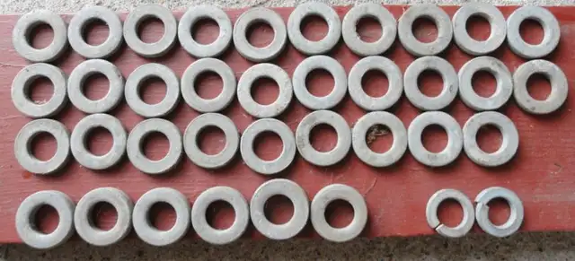 Boulons, rondelles et écrous en acier galvanisé - Photo 5