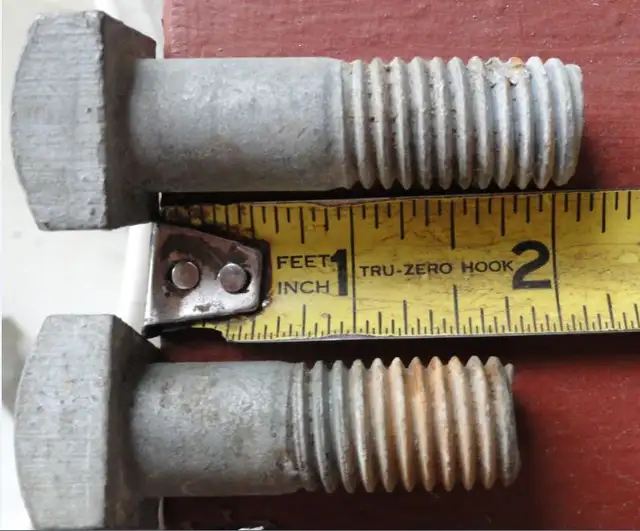 Boulons, rondelles et écrous en acier galvanisé - Photo 7