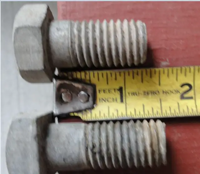 Boulons, rondelles et écrous en acier galvanisé - Photo 8