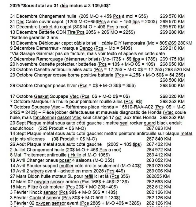 Honda CRV 2005, 271 500 km, transmission automatique, 5 000$ - Photo 8