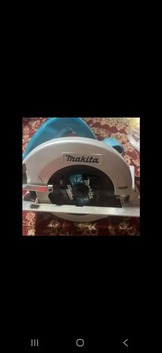 Makita reciprocating saw battery and saw - Photo 2