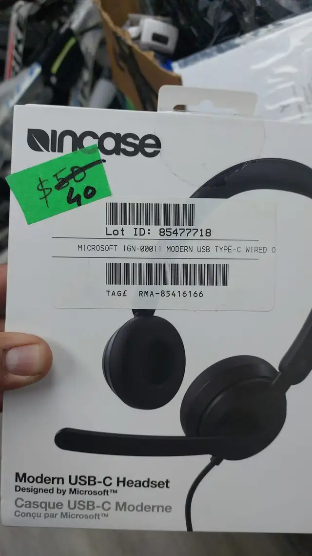 Microsoft Headset I6N-00011 Modern USB Type-C Wired On-Ear