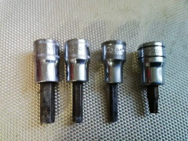 snap-on 3/8' drive sockets