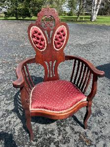 antique chair.