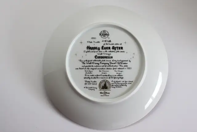 Cinderella 'Happily Ever After' Collectable Plate - Photo 3