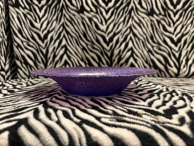 Iiridescent Purple Serving Dish $15 - Photo 3
