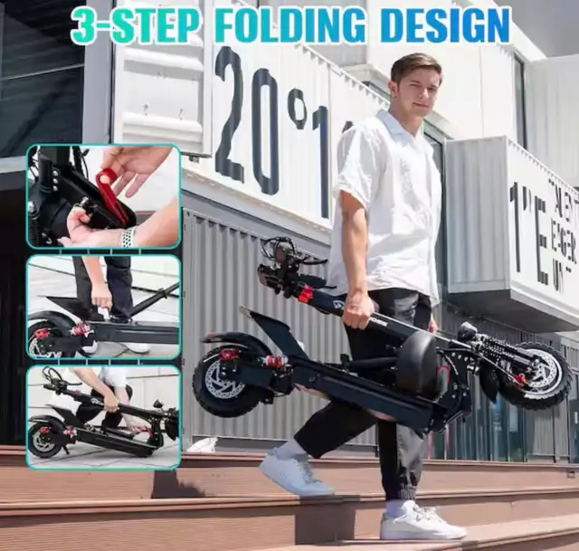 Evercross electric scooter -  Needs battery - Photo 3