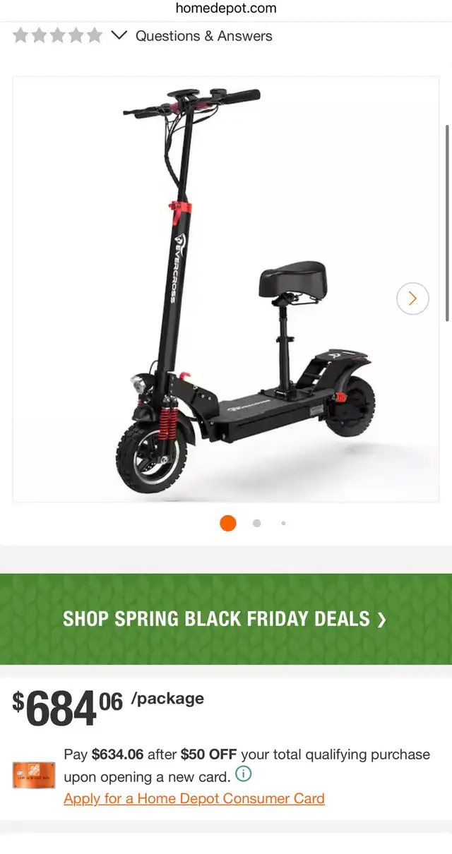 Evercross electric scooter -  Needs battery - Photo 10