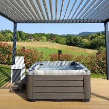 3 PUMP BENCH HOT TUB