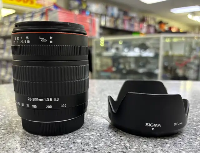 Sigma 28-300mm Zoom LE 3.5-6.3 Macro Lens Nikon - Photo 4