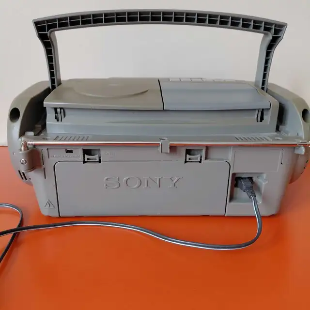 Radio Boombox Sony vintage AM FM CD Cassette - Photo 5