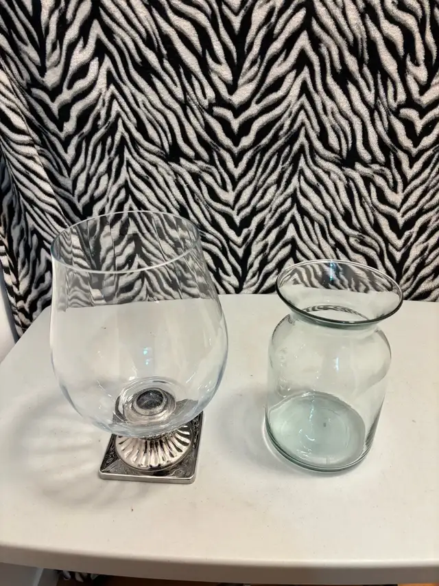 Glass Vases $5-8
