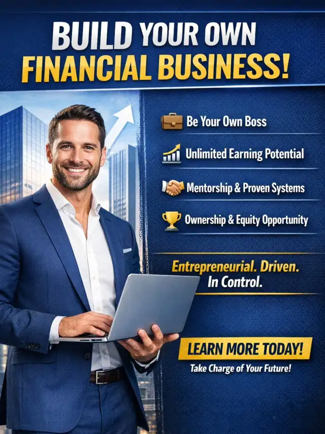 A unique opportunity for financial services business