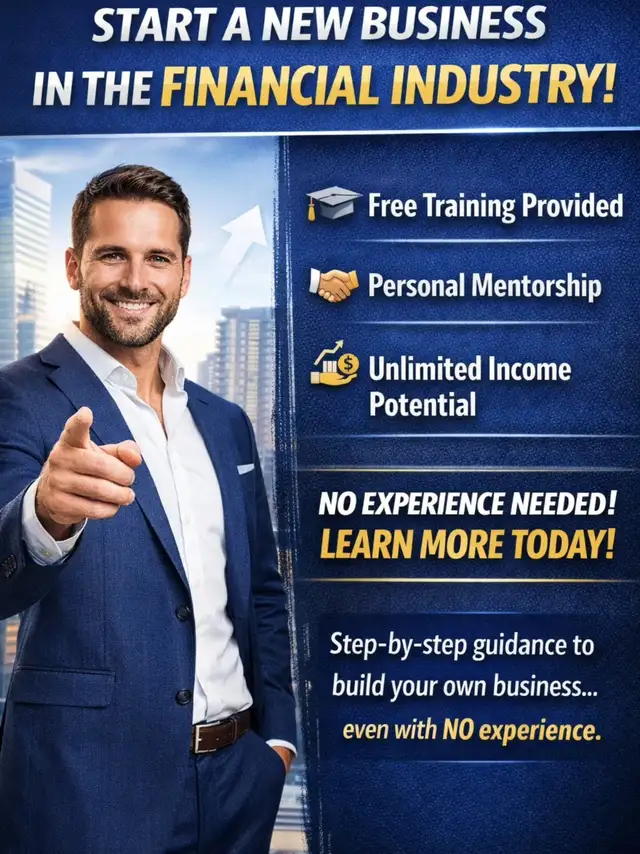 Looking for ambitious individuals in financial advisory