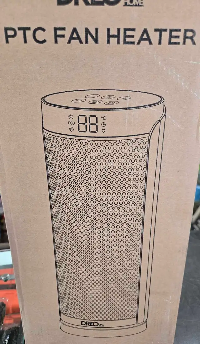 DREO PTC FAN AND HEATER NEW