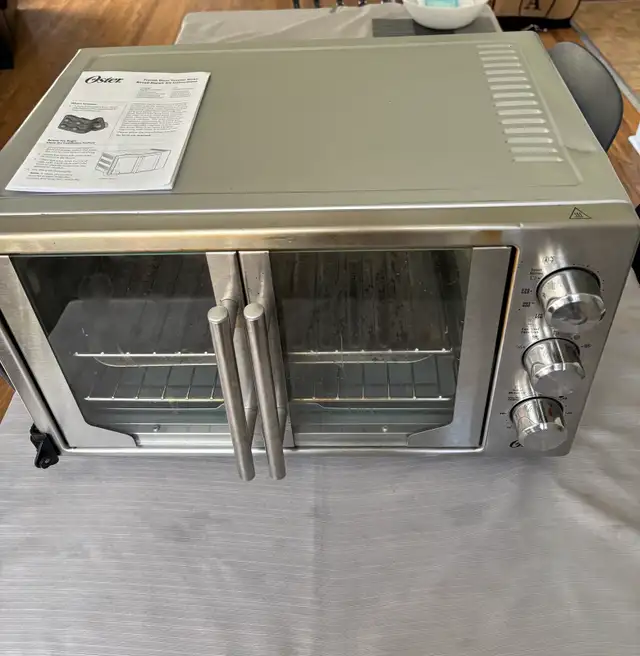 Oster french door toaster oven