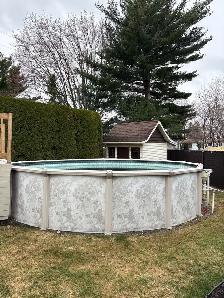 piscine usagée 21 pieds, piscine seulement