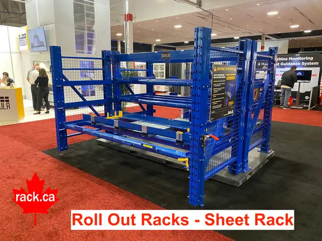 Rollout Rack Rack Storage Systems / pallet racking / cantilever - Photo 2
