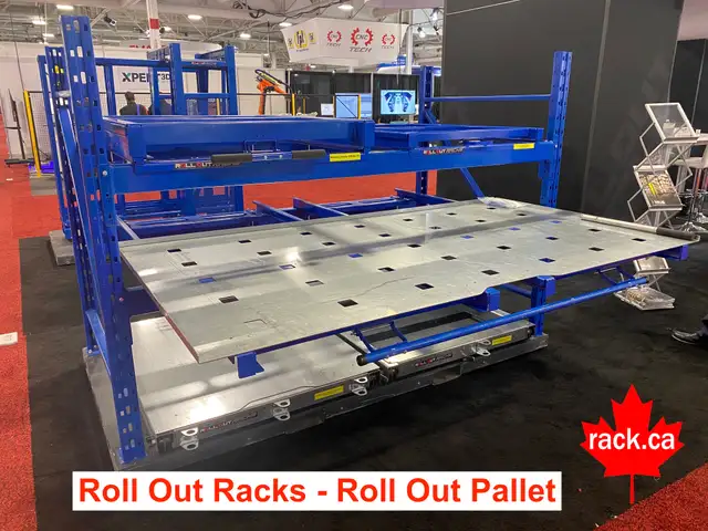 Rollout Rack Rack Storage Systems / pallet racking / cantilever - Photo 4