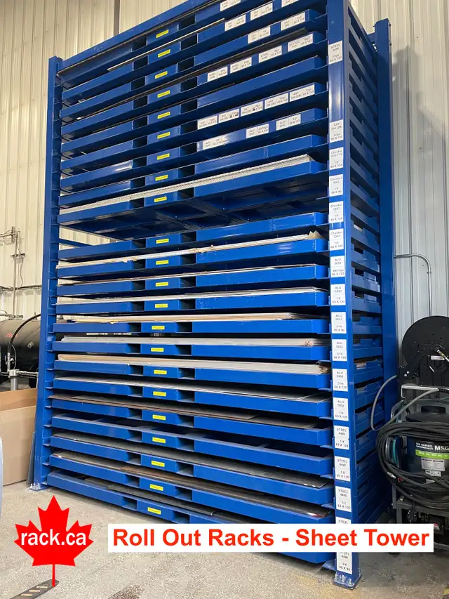 Rollout Rack Rack Storage Systems / pallet racking / cantilever - Photo 5
