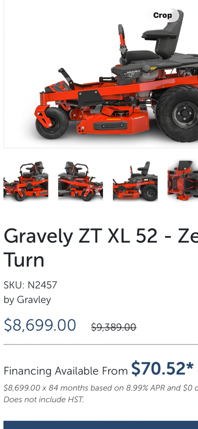 2- New Gravely ZT XL 52" mowers for sale - Photo 6