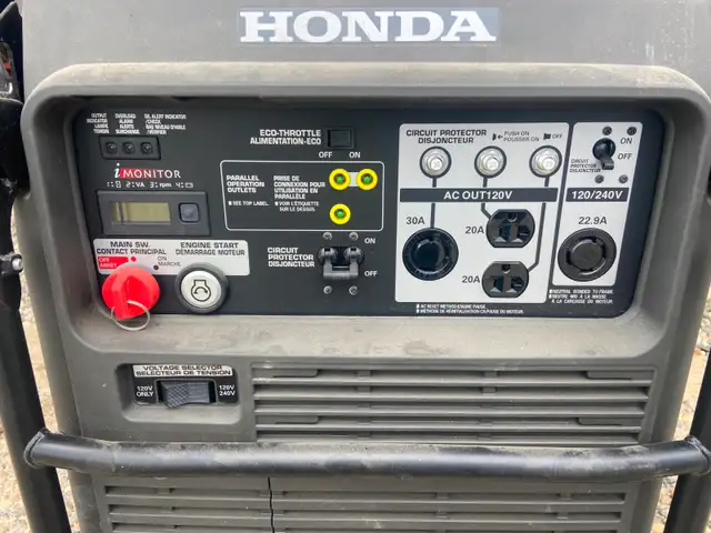 HONDA 7000 watt inverator generator - Photo 7