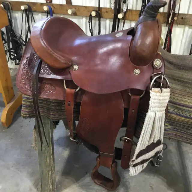 16" Saddle King Roping Saddle