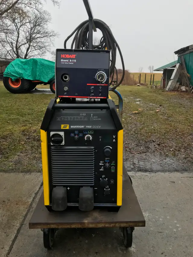 WELDER. ESAB 750 AND FEEDER - Photo 3