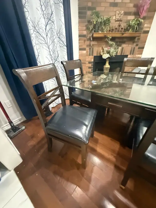 Dining Table Set With 6 Chairs - Photo 4