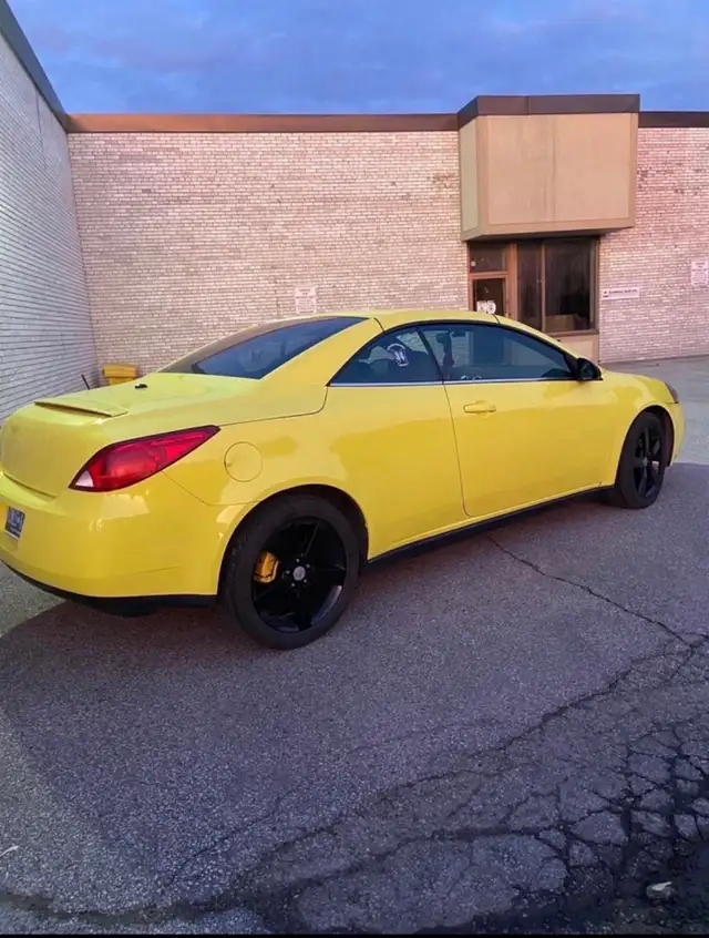 2007 Pontiac G6 GT 2D Convertible