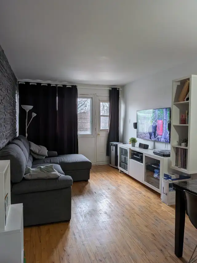 4½ bien aménagé – 2e étage – Internet inclus